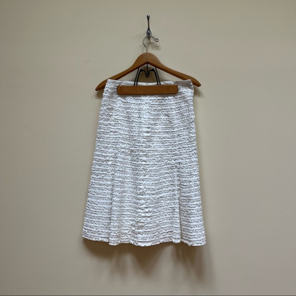 MICHAEL KORS | White Ruffled Skirt - Picture 2 of 3